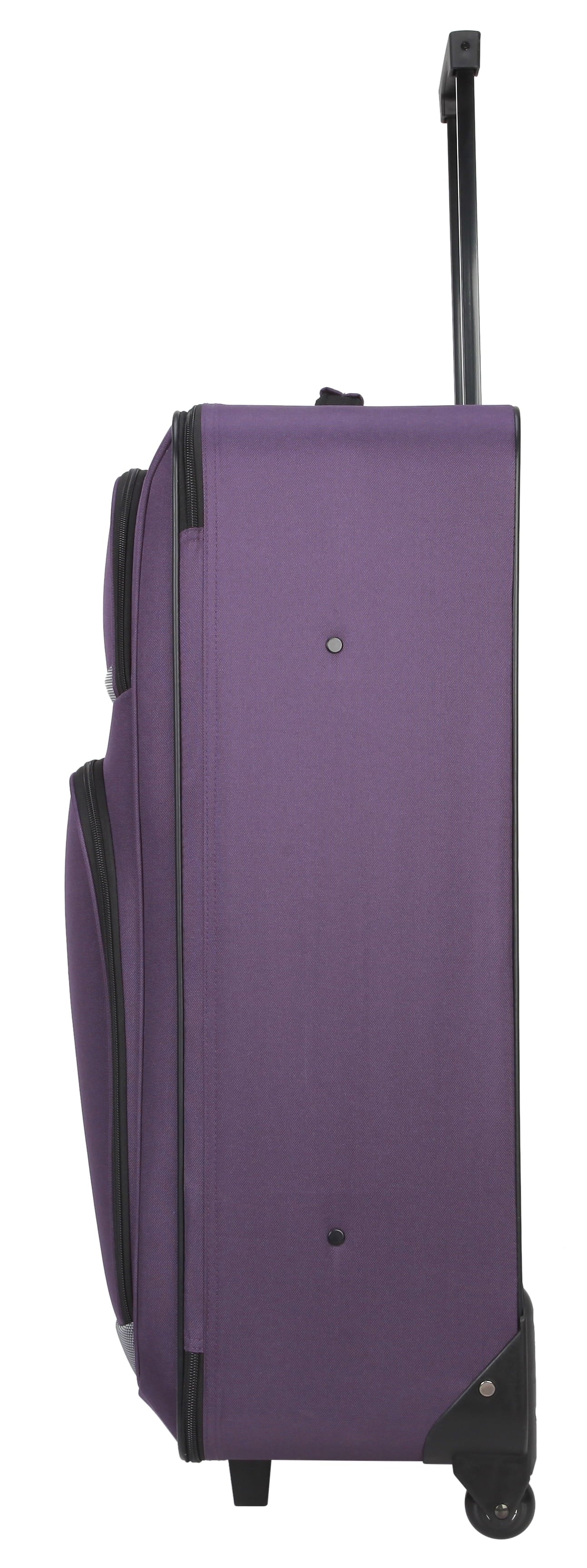 Protege 5-Piece Softside Luggage Set, Purple