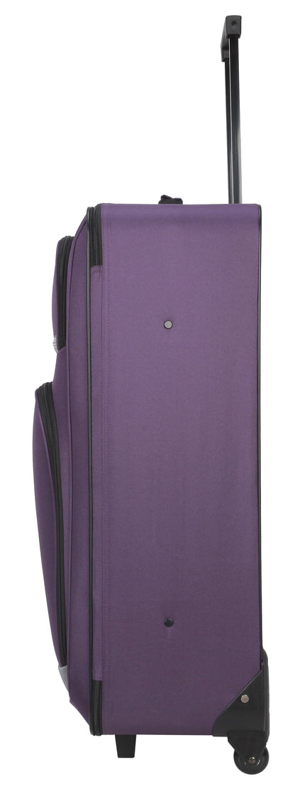 Protege 5-Piece Softside Luggage Set, Purple