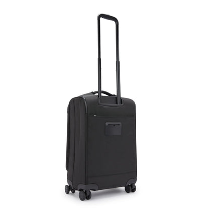 Kipling New Youri Spin Small 4 Wheeled Rolling Luggage Black Noir