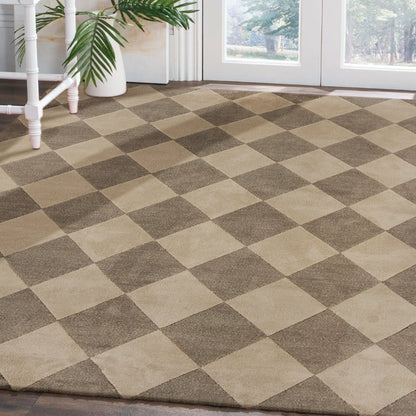 Better Homes & Gardens Brown Diamond Indoor 8' x 10' Area Rug