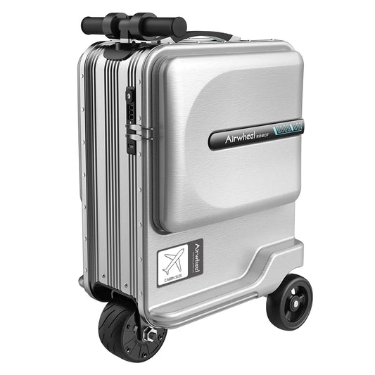 Airwheel 20 Inch SE3miniT Smart Robot Electrical Riding Luggage Ride on Scooters Carry On Luggage for Travel