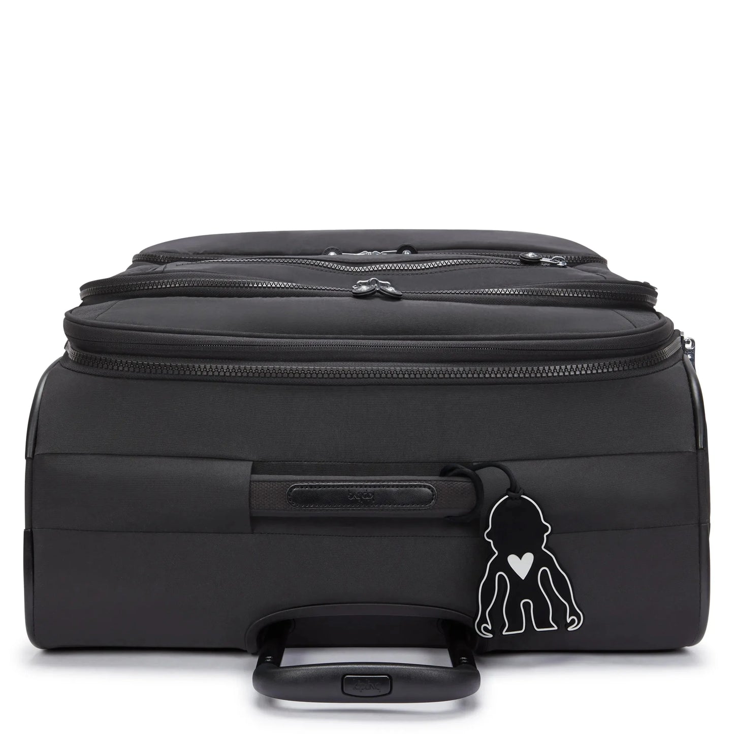 Kipling New Youri Spin Large 4 Wheeled Rolling Luggage Black Noir
