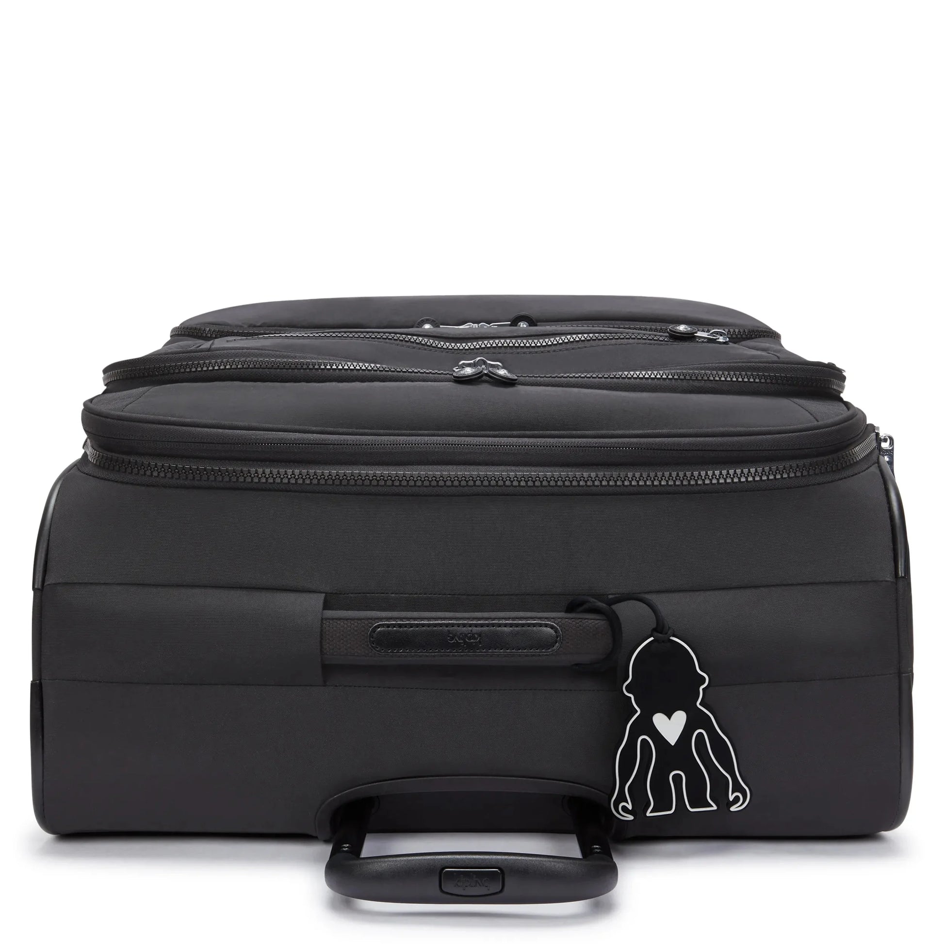 Kipling New Youri Spin Large 4 Wheeled Rolling Luggage Black Noir