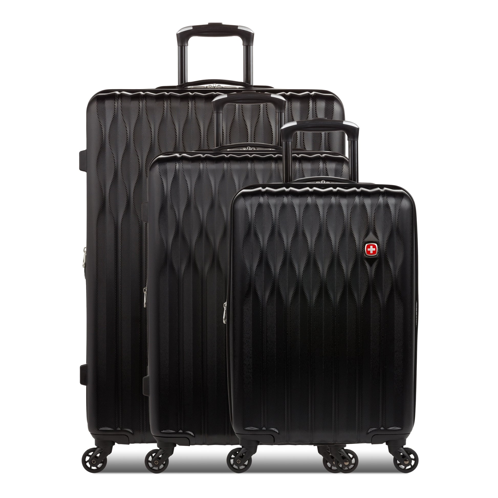 SWISSGEAR Wave Hardside Expandable Carry-on Luggage with Spinner Wheels, Sand