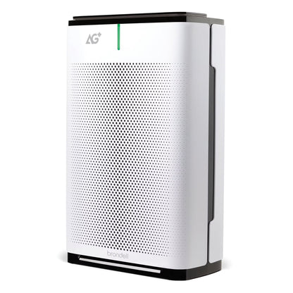 Brondell P700BB-W Pro Air Purifier Clean Air Filter With Aurabeat AG+ Technology for Bedroom, Home Office, Reduces Odor from Smoke and Pets, Includes Filters, 1655 Square Feet, White