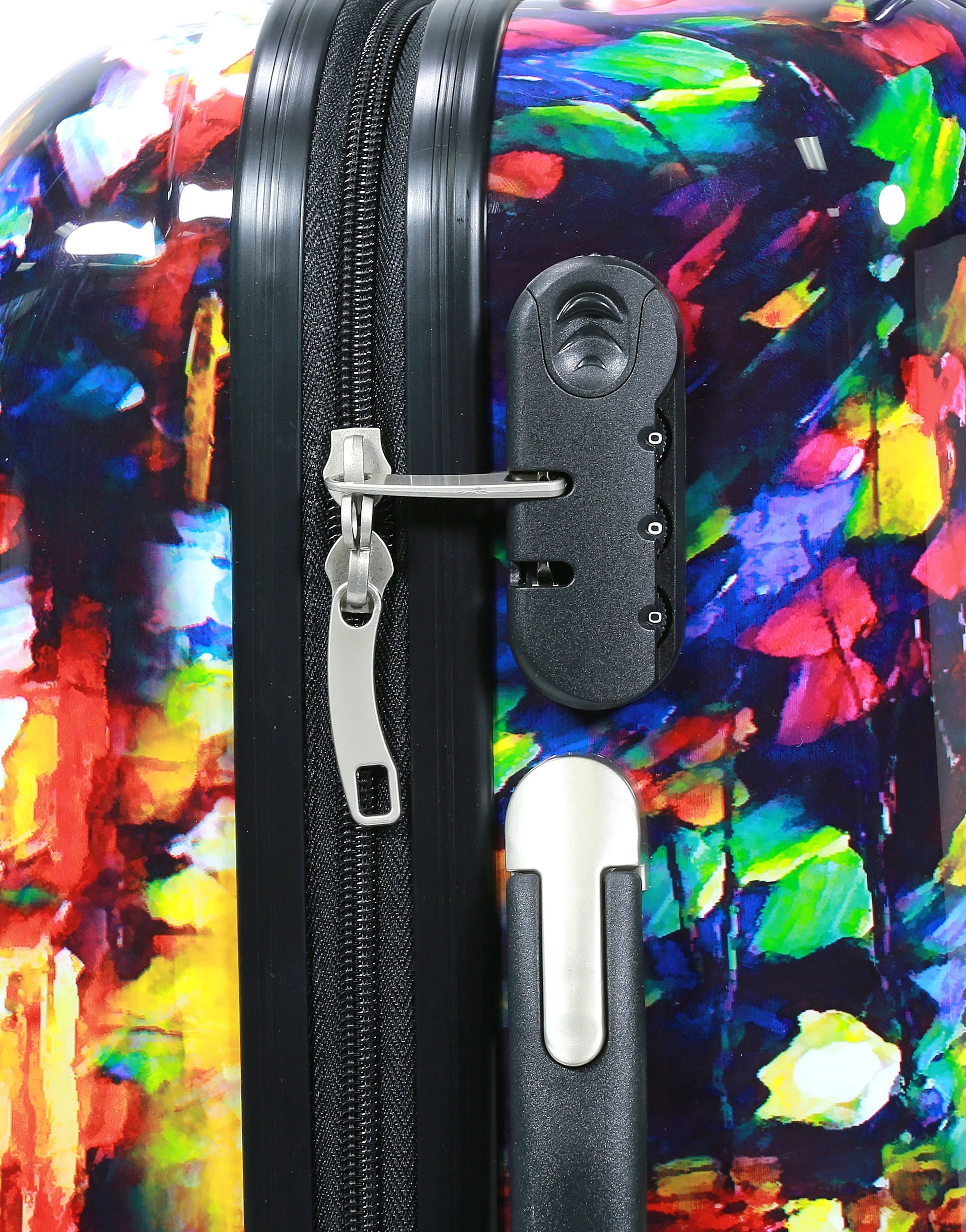 3 Piece Lightweight Hardside Spinner Upright Luggage Set