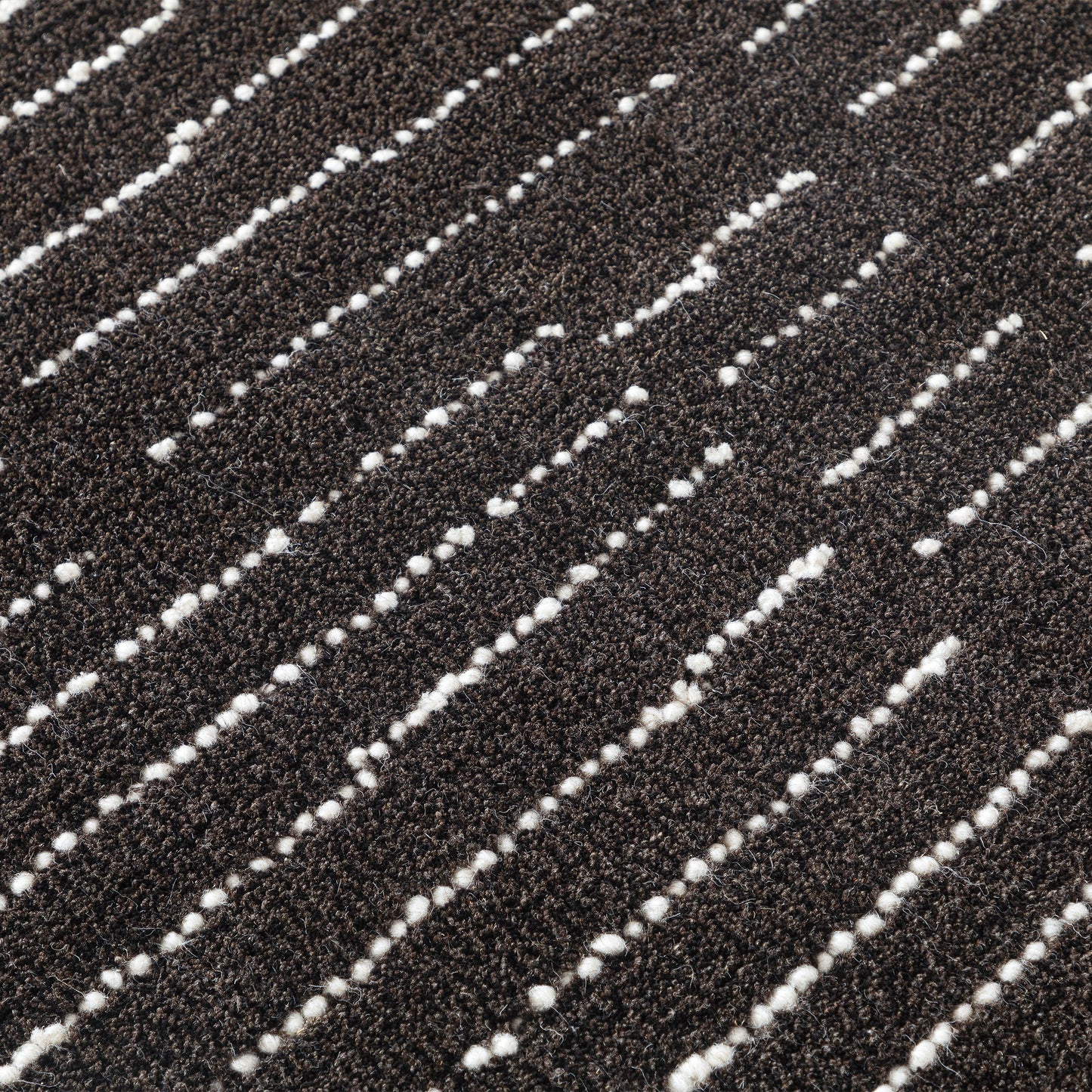 Obeetee Nomad Wool Area Rug Collection, Nina Charcoal