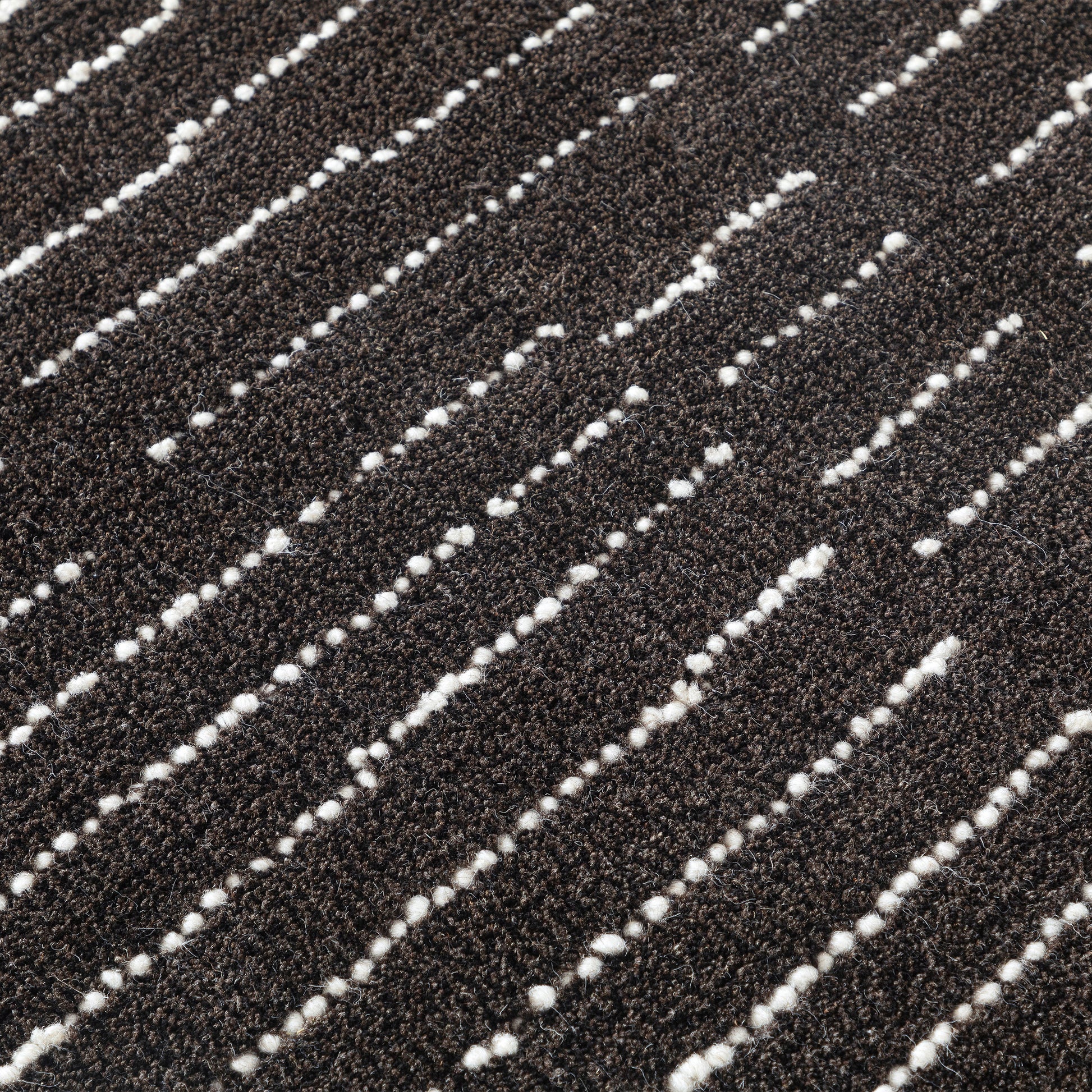 Obeetee Nomad Wool Area Rug Collection, Nina Charcoal