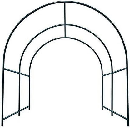 Steel Garden Arch Metal Garden Arch Multi-Size Climbing Plants Arch Arbor (6.5'x 7' x 7.2')