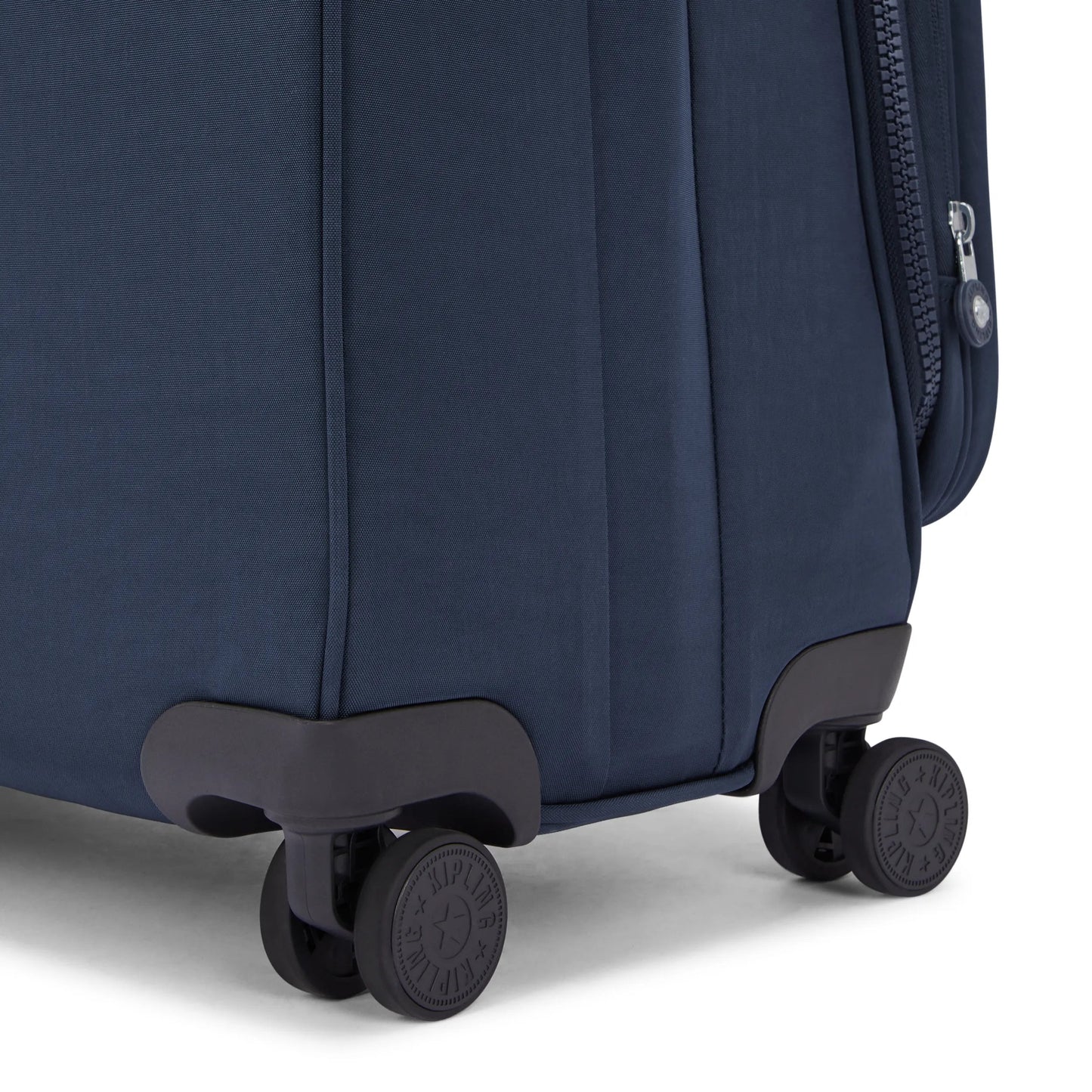 Kipling New Youri Spin Large 4 Wheeled Rolling Luggage Black Noir