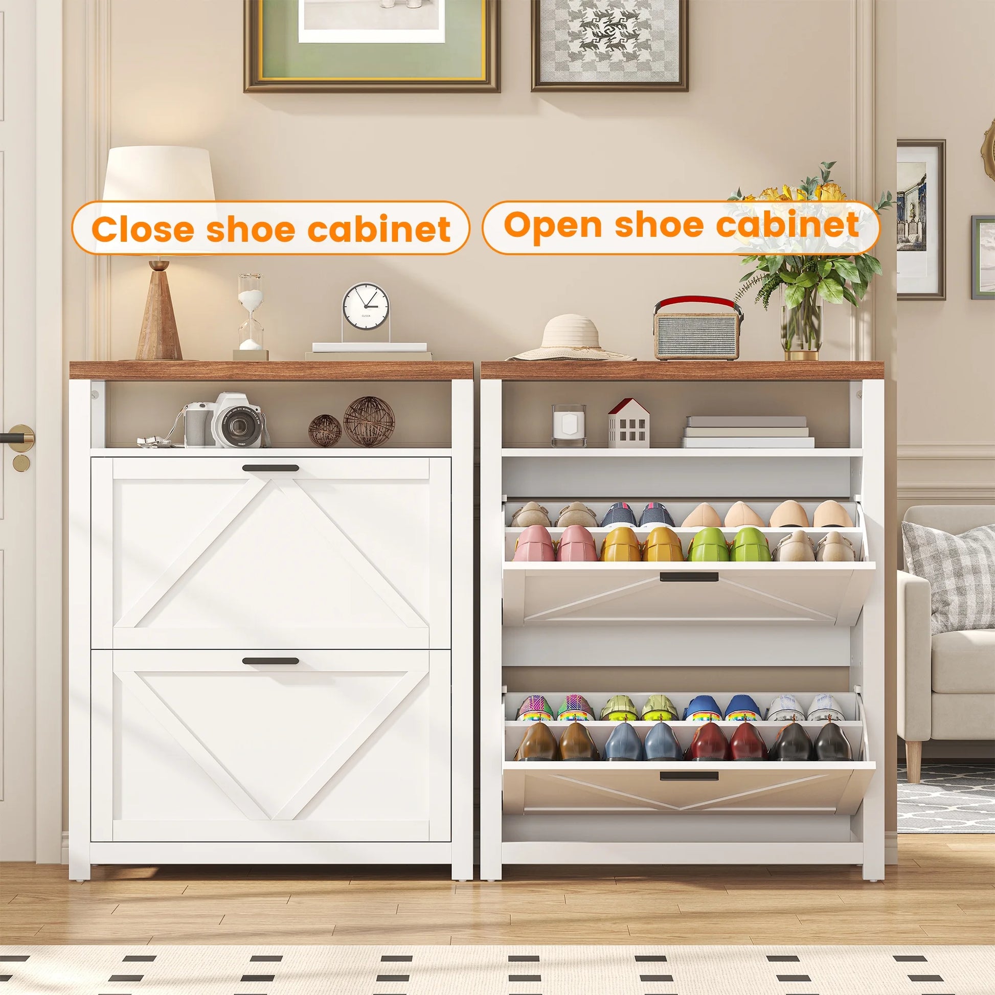 72" Kitchen Pantry Storage Cabinet, White Tall Pantry Cabinets With Drawer And Adjustable Shelves, KitchenBuffet Cupboards Pantry Organizers For Home Office Use
