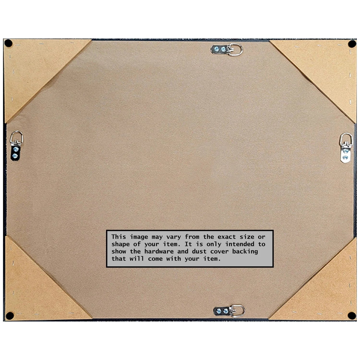 Amanti Art Beveled Wood Wall Mirror - Madison Black Frame 18.50 x 22.50