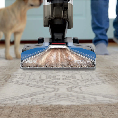 Shark CarpetXpert Upright Carpet & Area Rug Cleaner, Perfect for Pets, Lightweight & Powerful, Dirt, Grime, & Odor Removal, Carpet Shampooer, Cleaning Solution, Blue, EX121BRN