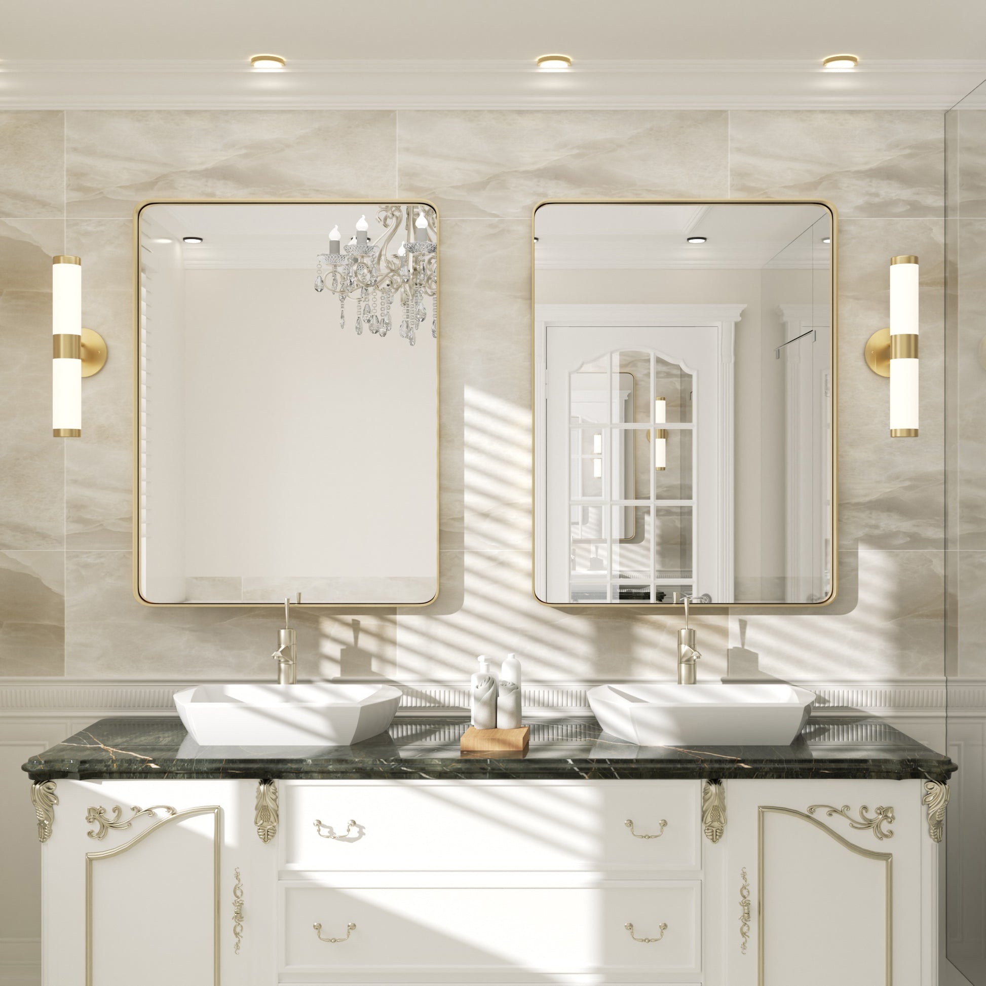 Rectangle Metal Wall Mirror