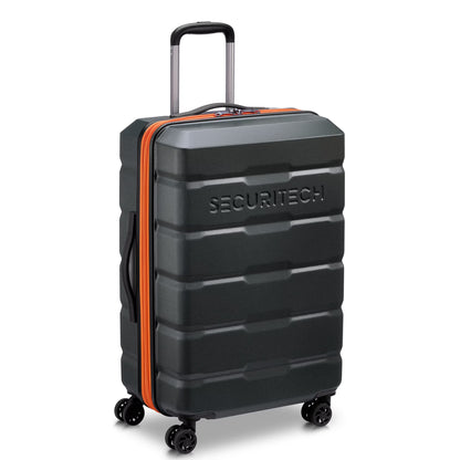 Securitech by Delsey, Citadel 31" Large Checked Hardside Spinner Luggage Green