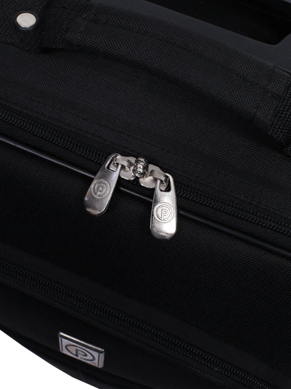 Protege Pilot Case 18" Softside Carry-on Luggage, Black