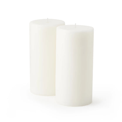 2 Sheets (24 Total) White Pillar Candle Pair by Ashland - Bulk 12 Pack