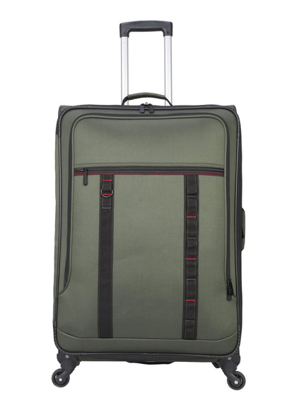 Protege 5-Piece Softside Spinner Luggage Set, Green