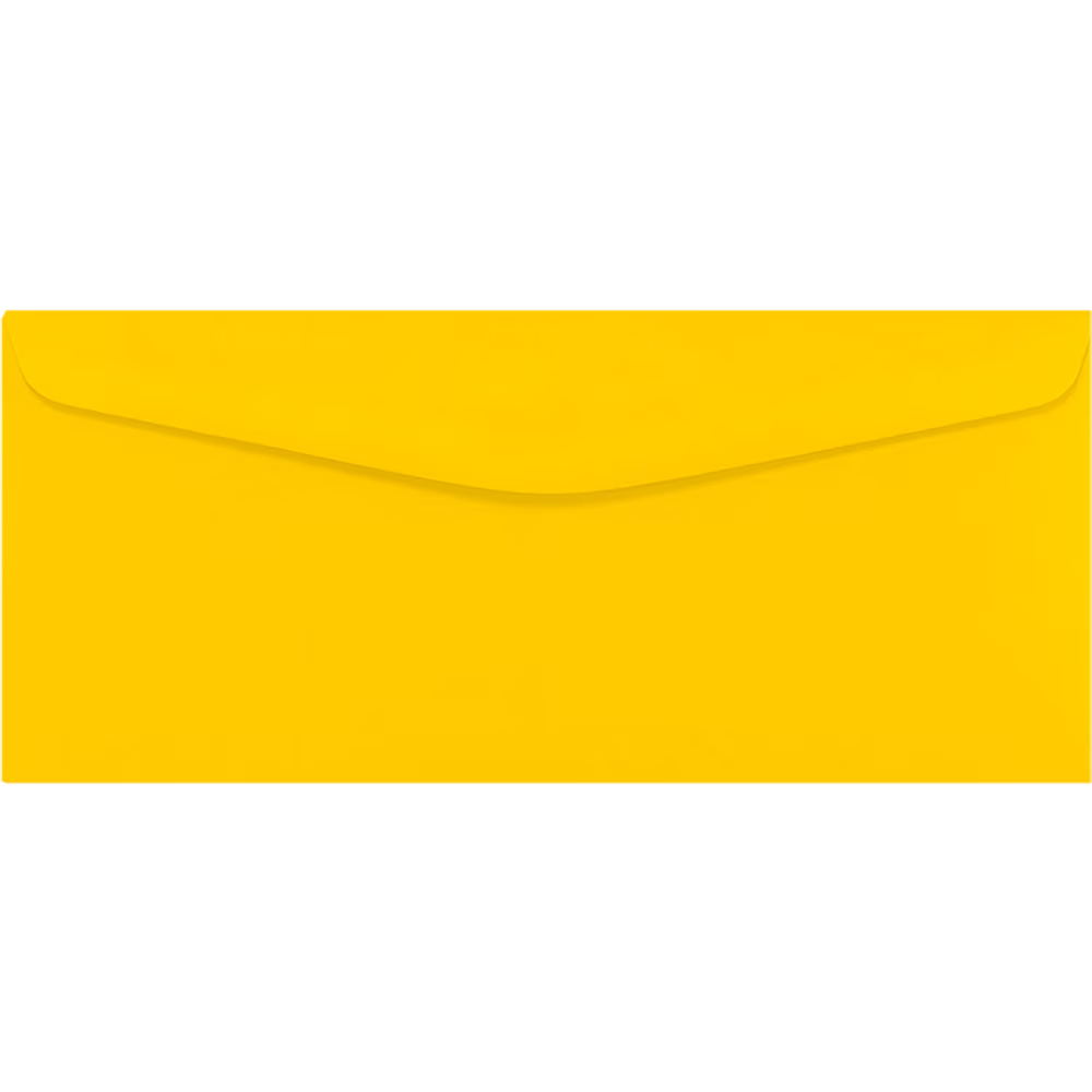 LUXPaper #9 Regular Envelopes, 3 7/8 x 8 7/8, Sunflower, 1000/Pack