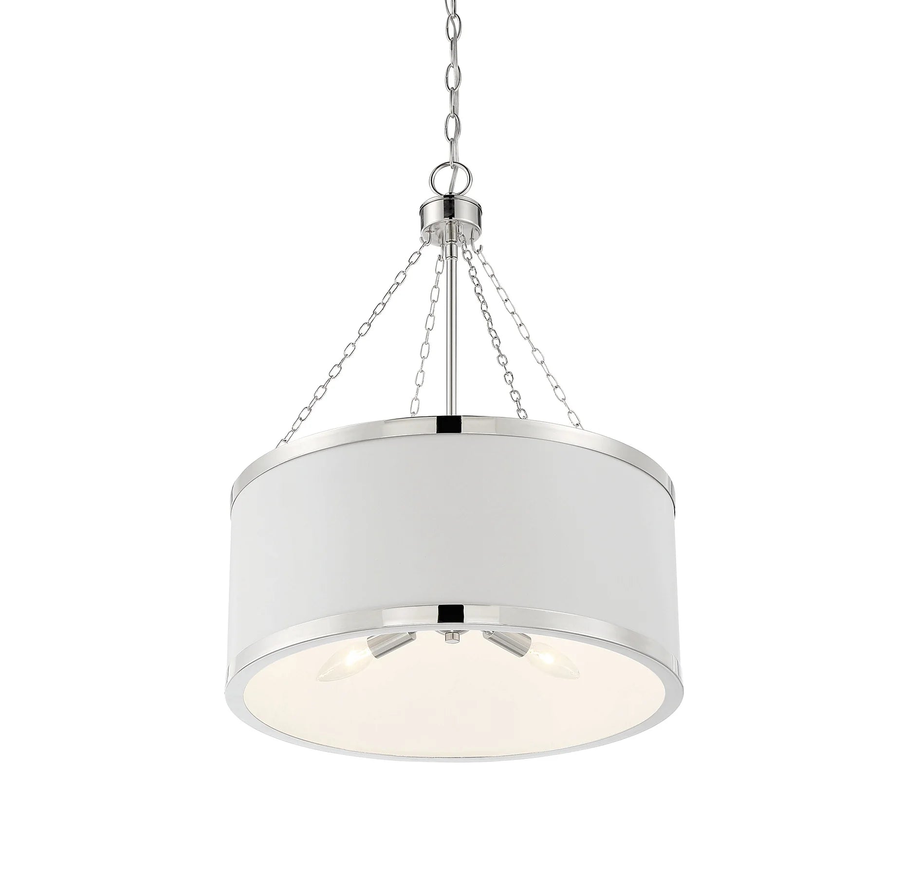 Black with Warm Brass Accents Six Light Pendant from the Delphi Collection