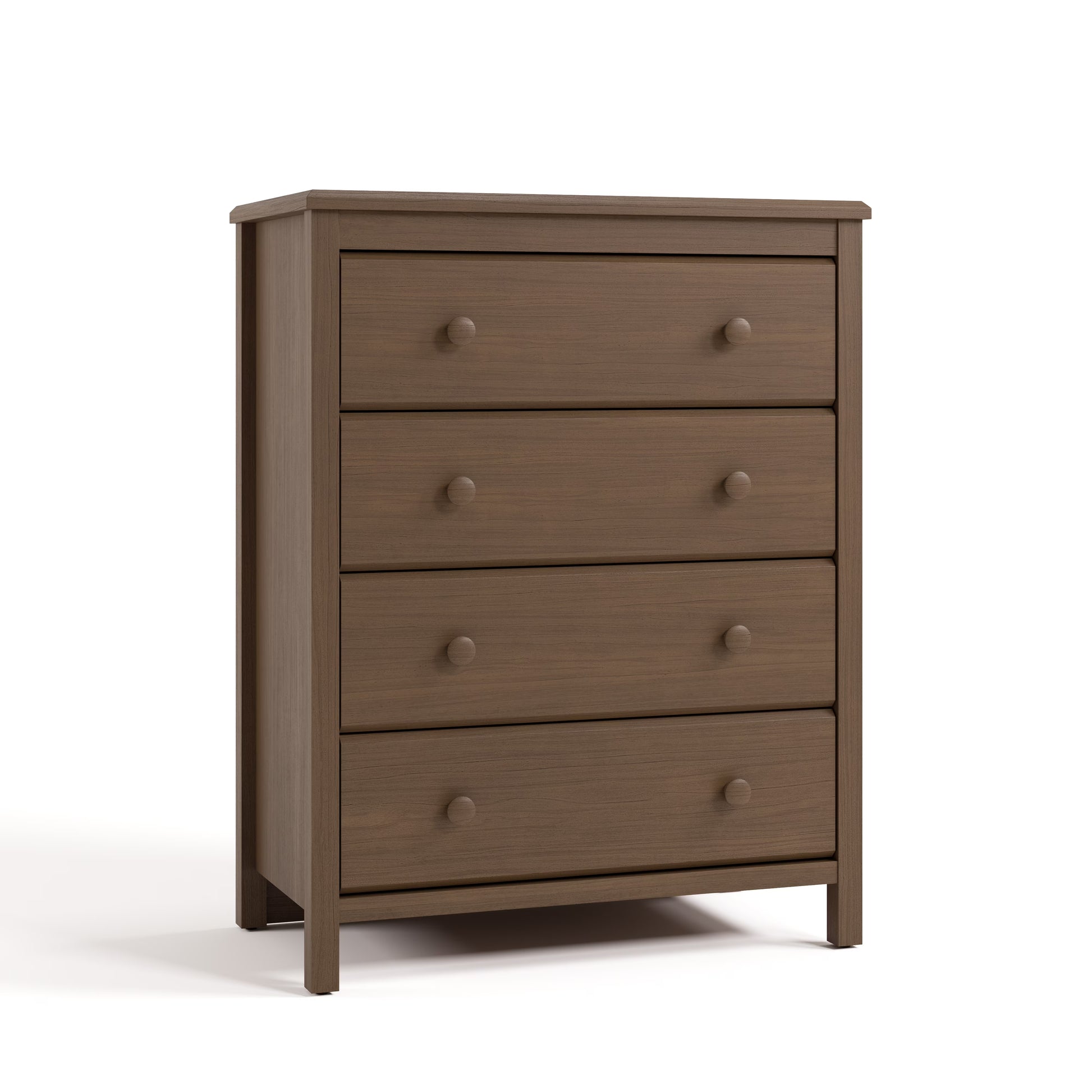 Storkcraft Alpine 4 Drawer Nursery Dresser, White