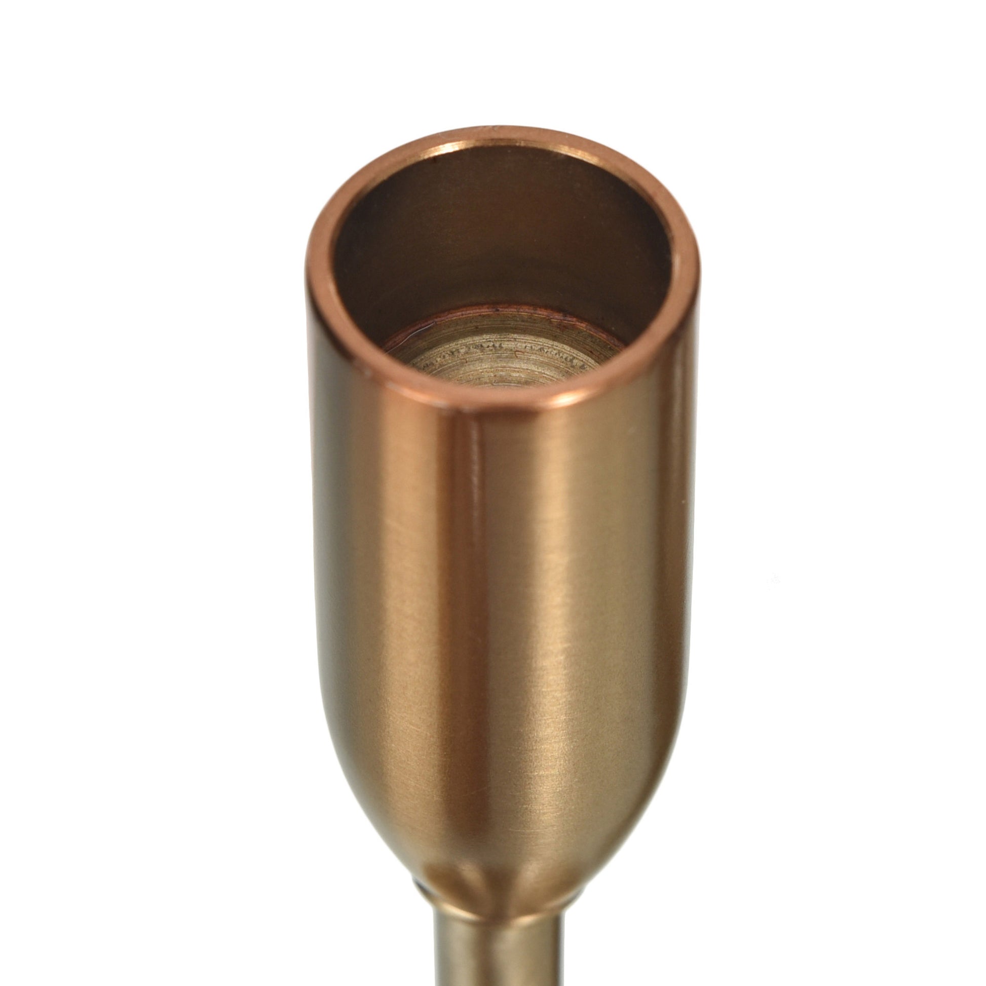 StyleCraft Brass Plated Candleholders, Set of 6