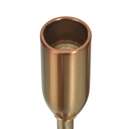 StyleCraft Brass Plated Candleholders, Set of 6