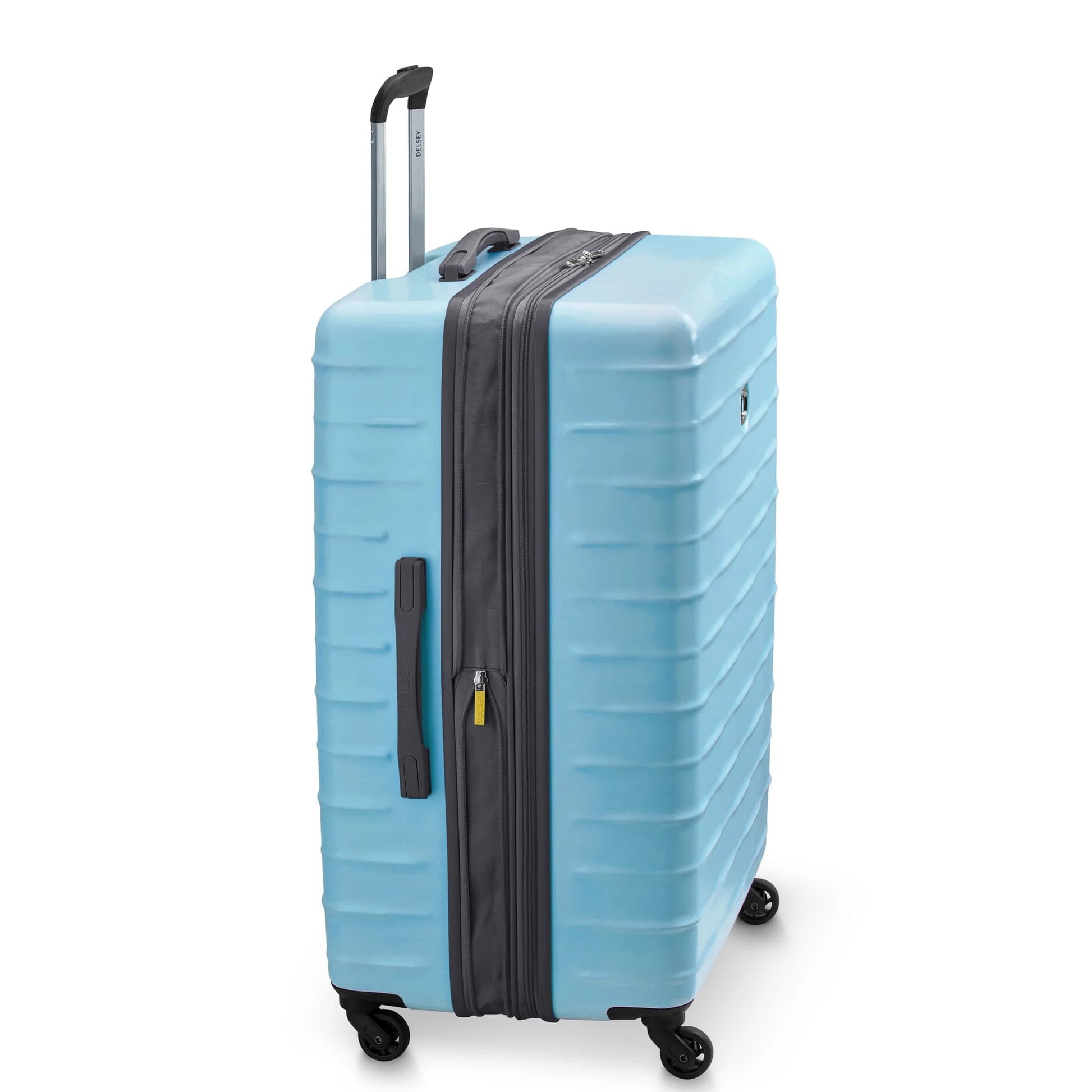 DELSEY PARIS by Claudia 28° Women's Checked Hardside Luggage, Peach