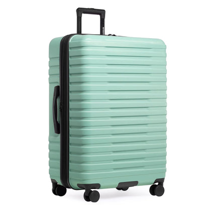U.S. Traveler Boren Hardside Rugged Spinner Luggage, Lavender, 30" Checked Large