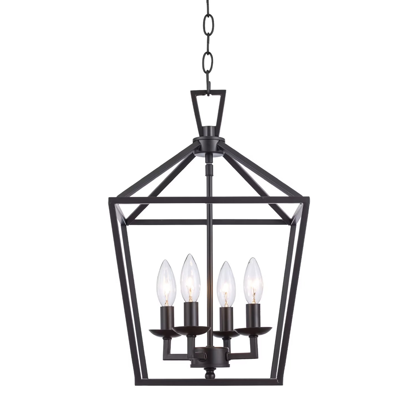 Trans Globe Lighting 10264 Lacey 4 Light 12" Wide Pendant - Chrome