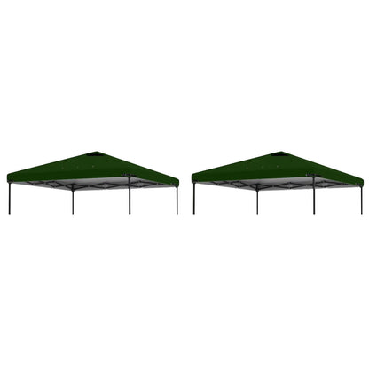 Home Decor 2Pcs 10X10Ft Replacement Cover Tier Gazebo Roof Sunshade Outdoor Cover Sunshade Patio Pavilion Protective Cover