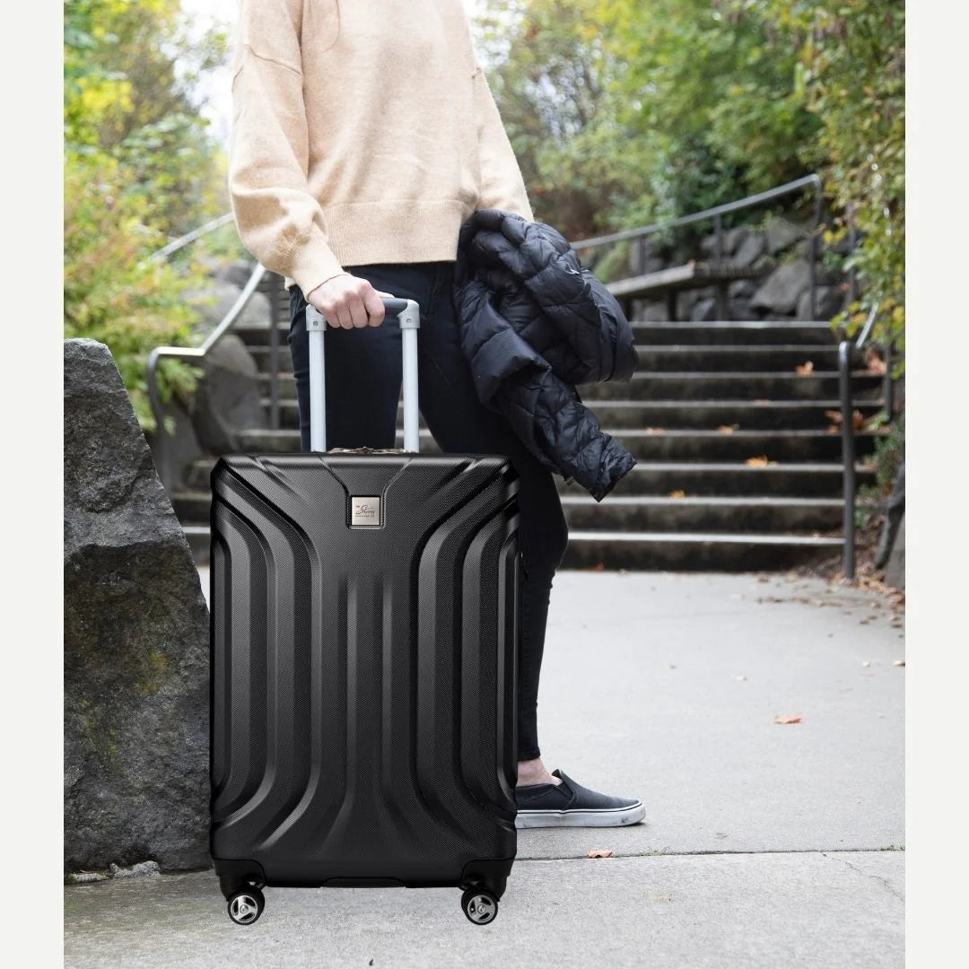 Skyway Luggage 20" Nimbus 4.0 Hardside 8 Wheel Spinner Luggage, Carry-On