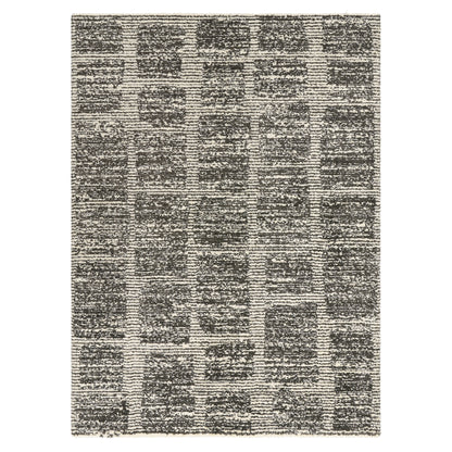 Foxwood Cozy Area Rug Collection, Alva Cream Charcoal