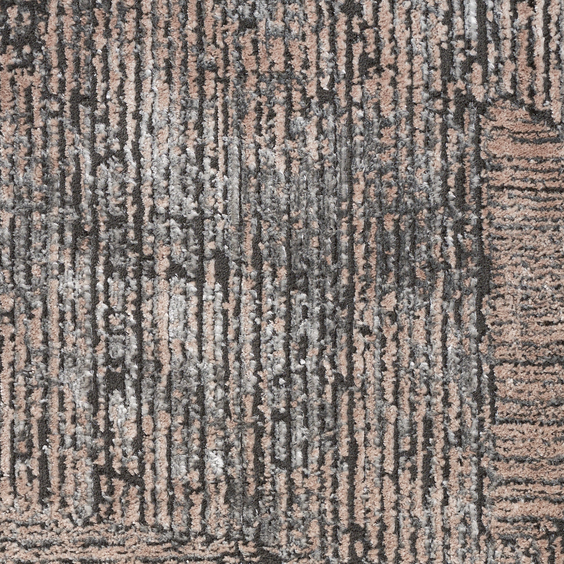 Calvin Klein Luminosity Black Ivory Area Rug, 5'3' x 7'3'