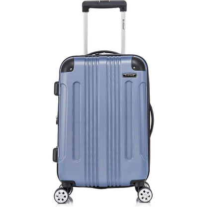 ROCKLAND London Hardside Spinner Wheel Luggage, Carry-On 20-Inch and Tote 14-Inch
