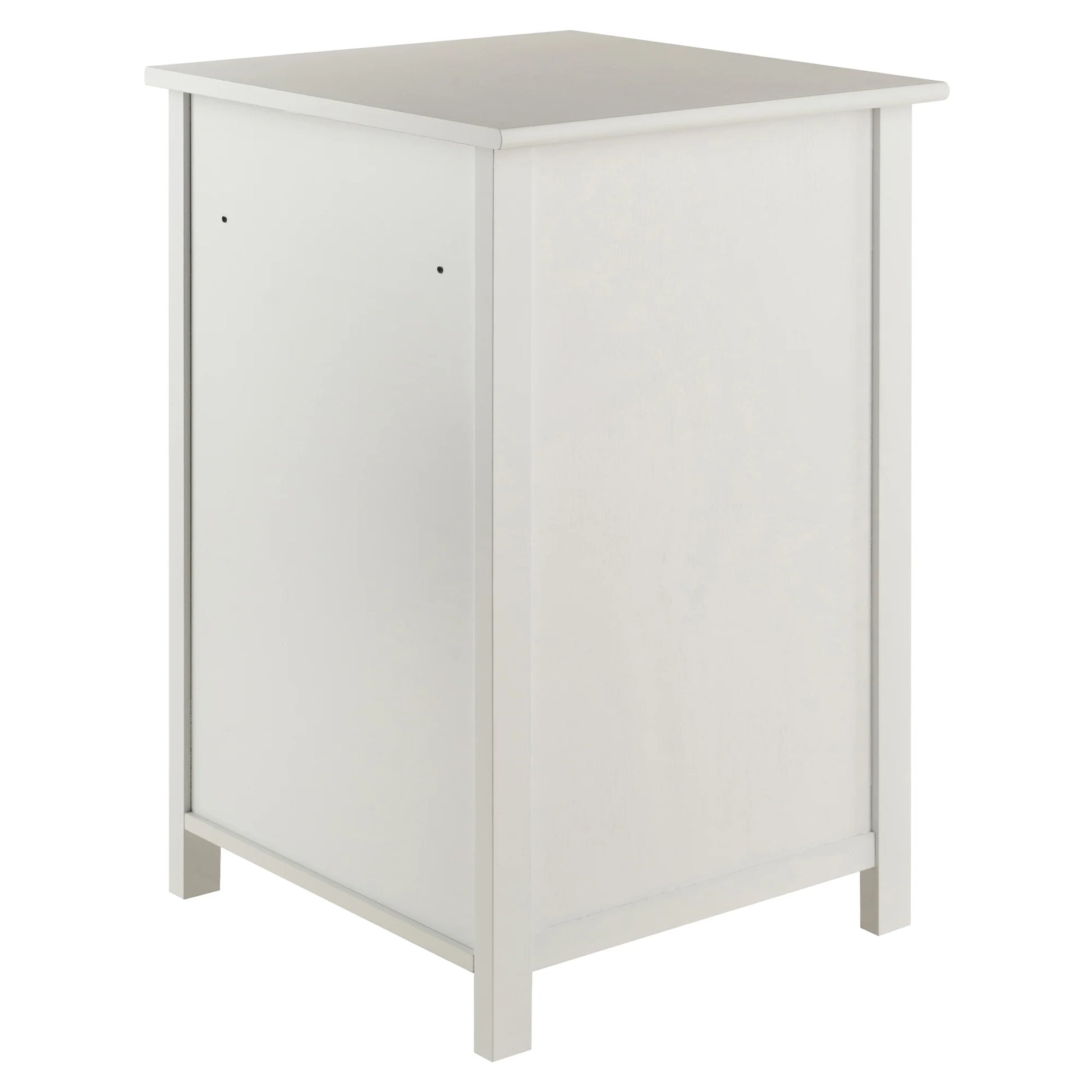 Winsome Delta Home Office File Cabinet, White Finish