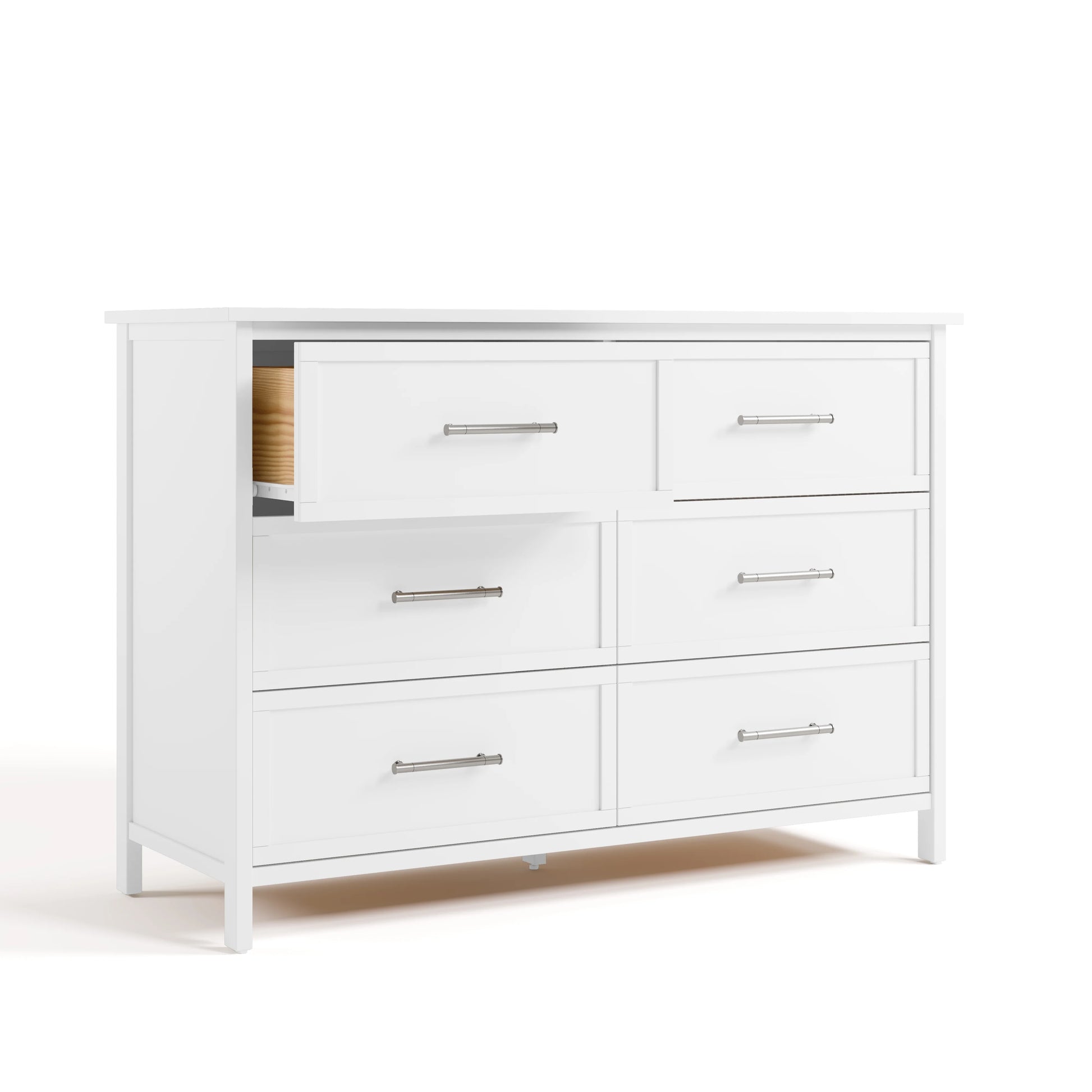 Graco Classic 6 Drawer Nursery Dresser, White