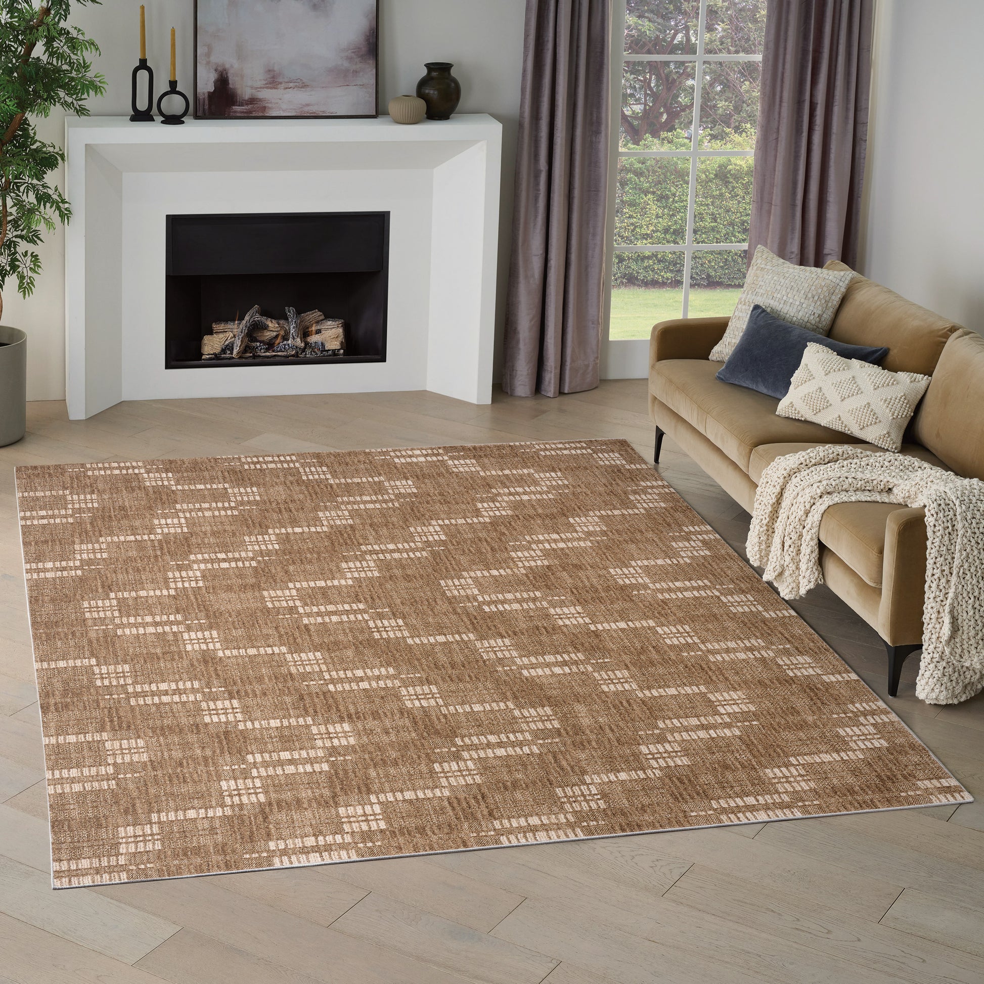 Nourison Indiana Area Rug, Lafayette, 7'10' x 9'10'