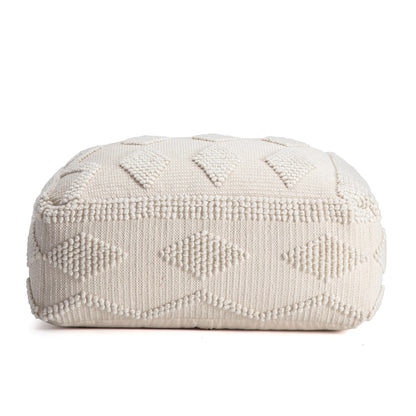 Anji Mountain Cotton Square Poufs