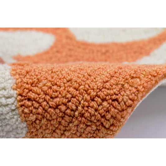 Liora Manne Capri Coral Border Indoor Outdoor Area Rug 5x7 Coral Weather Resistant