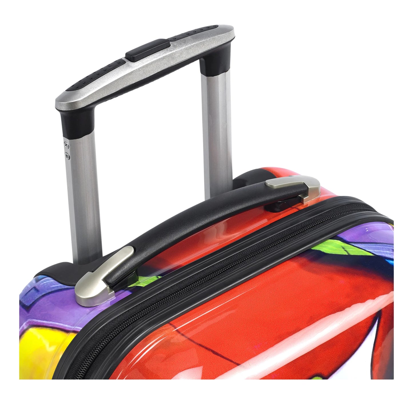 3 Piece Lightweight Hardside Spinner Upright Luggage Set