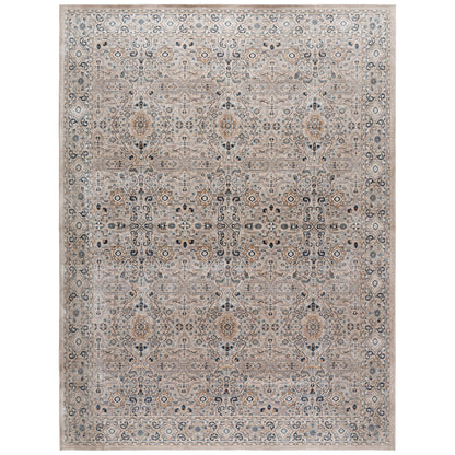 Safavieh Sutton Area Rug, Beige Navy, 9’ x 12’