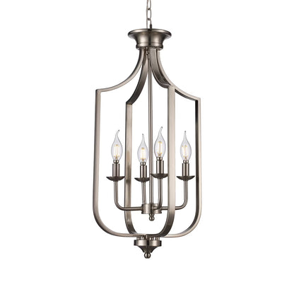 Trans Globe Lighting 11215 Hillcrest 4 Light 14" Wide Pendant - Black