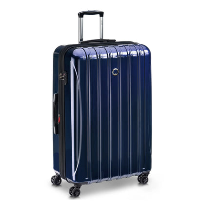 DELSEY PARIS Helium Aero 29" Hardside Expandable Spinner Checked Luggage, Red