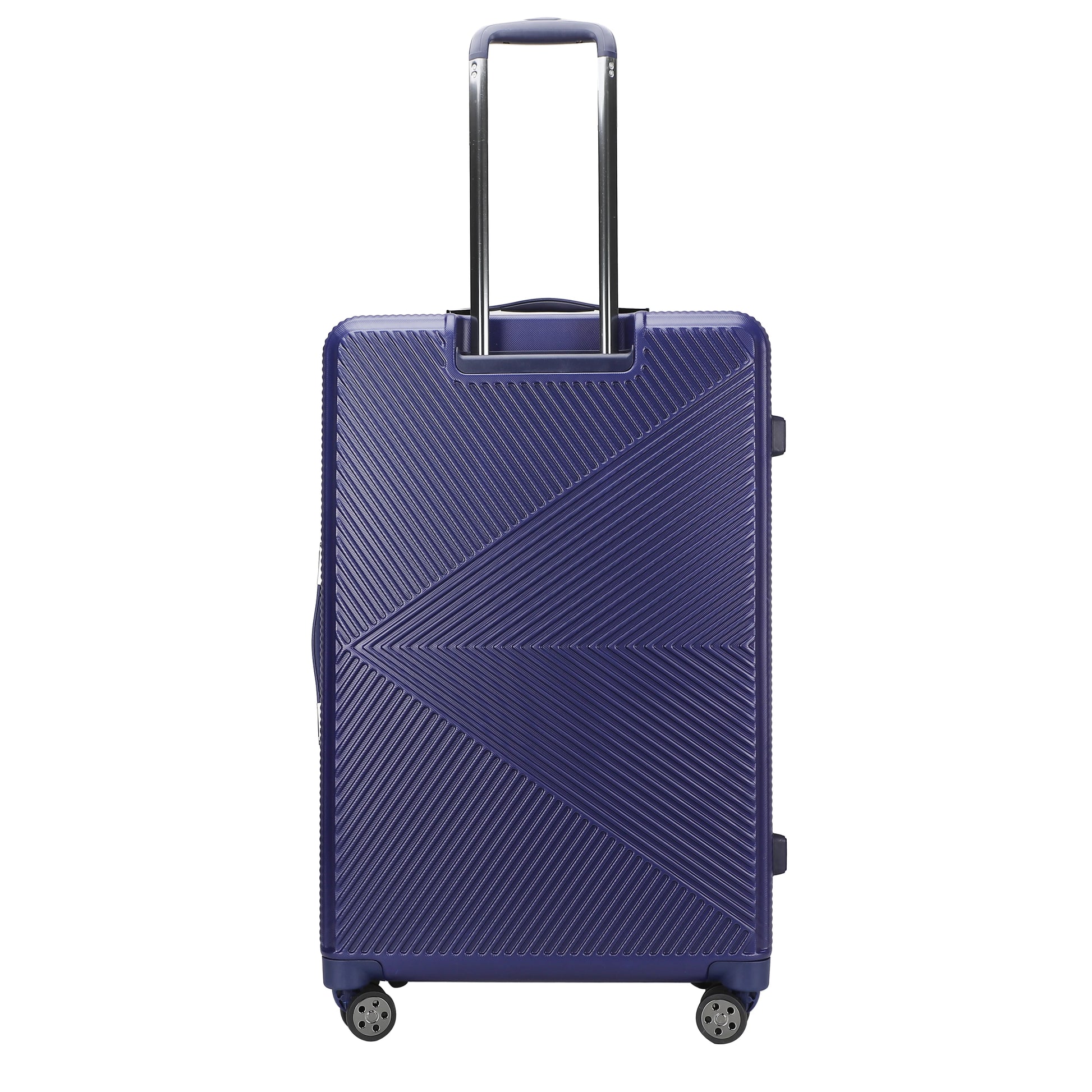 MKF Collection Felicity Extra Large & Large Hardside Luggage 2 pcs, Luxurious Travel Suitcase by Mia K - Rose Gold