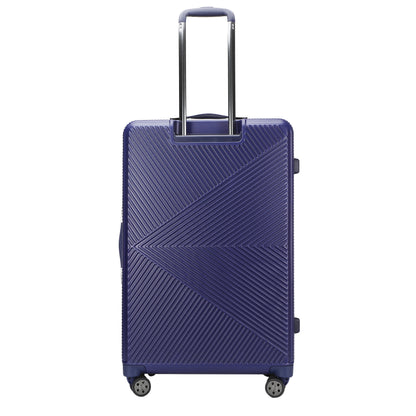 MKF Collection Felicity Extra Large & Large Hardside Luggage 2 pcs, Luxurious Travel Suitcase by Mia K - Rose Gold