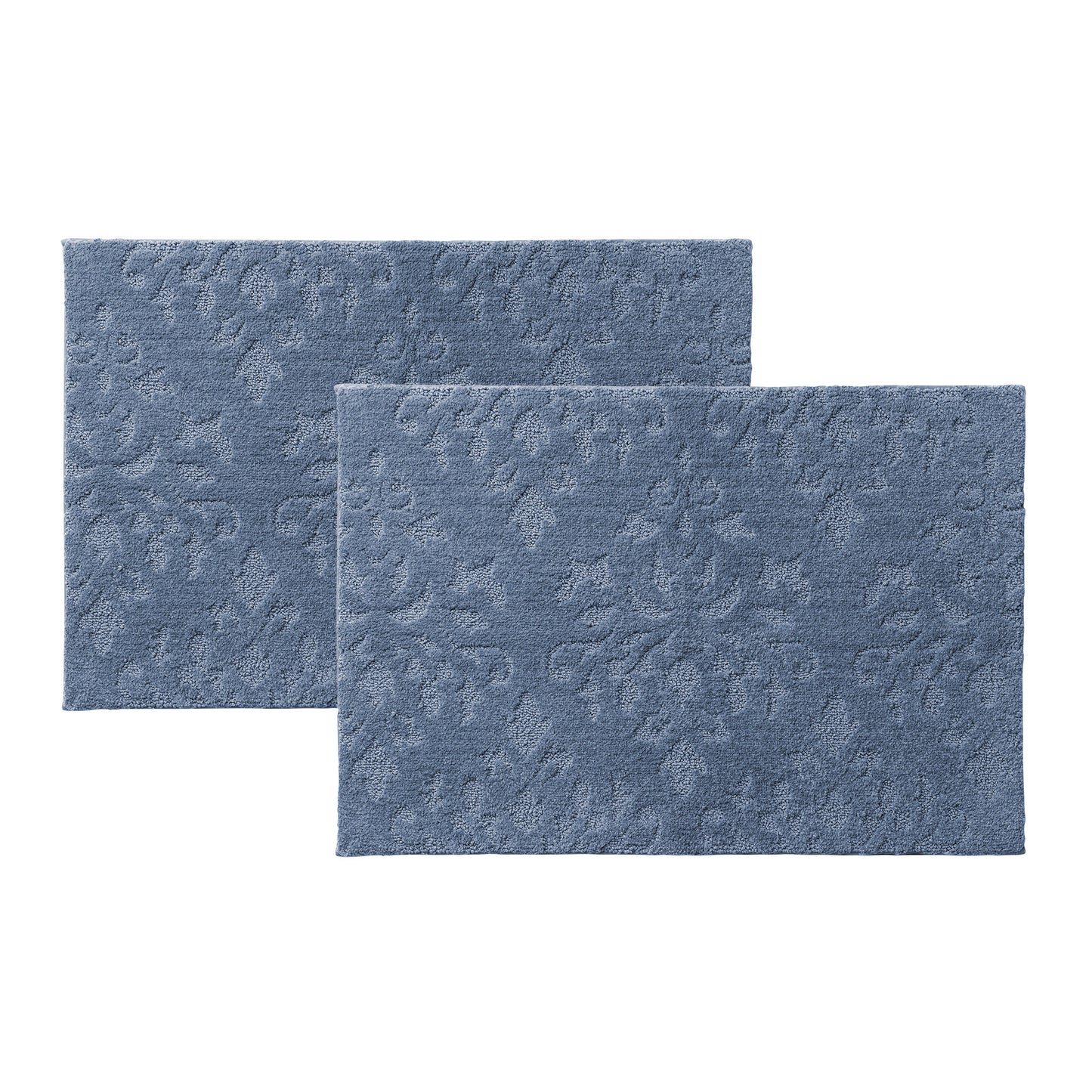Charisma Drylon Medallion Bath Rugs, 2-pack