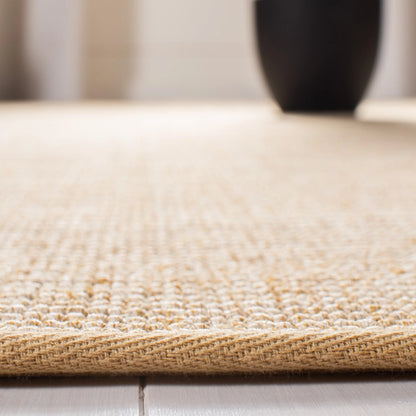 SAFAVIEH Martha Stewart Maximillian Solid Area Rug, Beige/Ivory, 9' x 13'