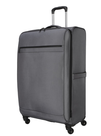 (3 pack) Protege Gravity Free 30" Softside Upright Luggage, Gray