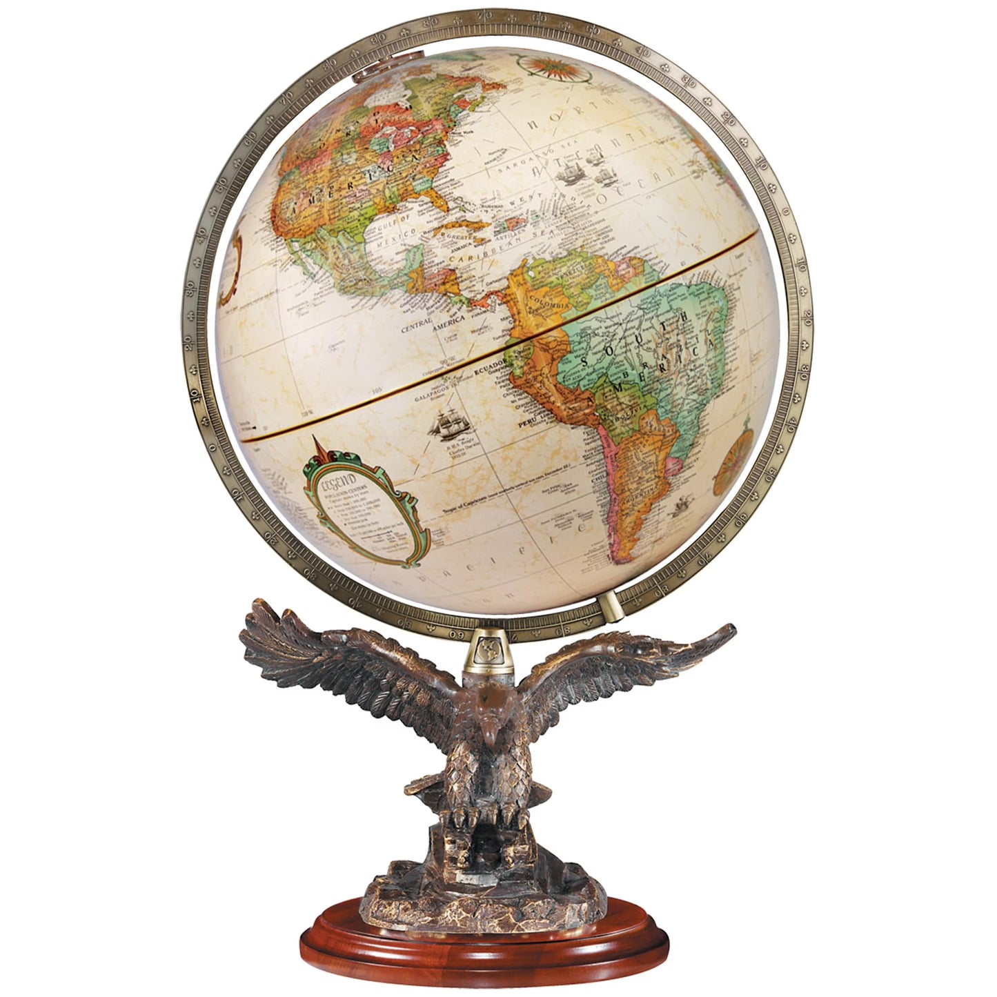 Replogle Dawson Floor Globe, Grey